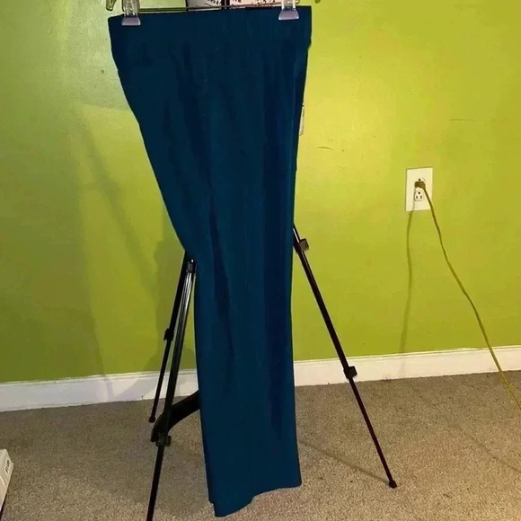 🆕 ZeroXposur Teal Wide Leg Exercise Pant Size Medium - Picture 4 of 7